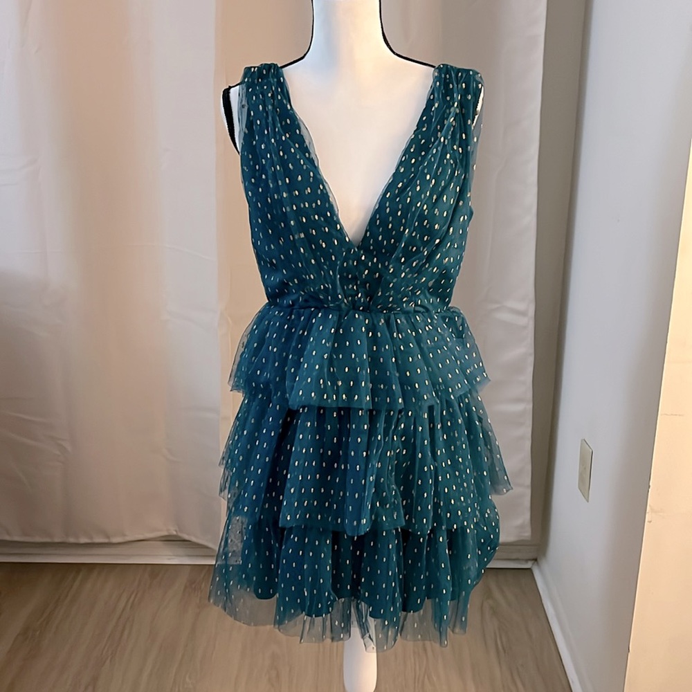 Beautiful Green Dress by Lulus